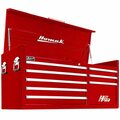 Homak H2Pro 56'' Red 8-Drawer Top Chest RD02056072 571RD02056072